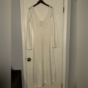 3XL Meshki Kayleigh dress in white // worn once